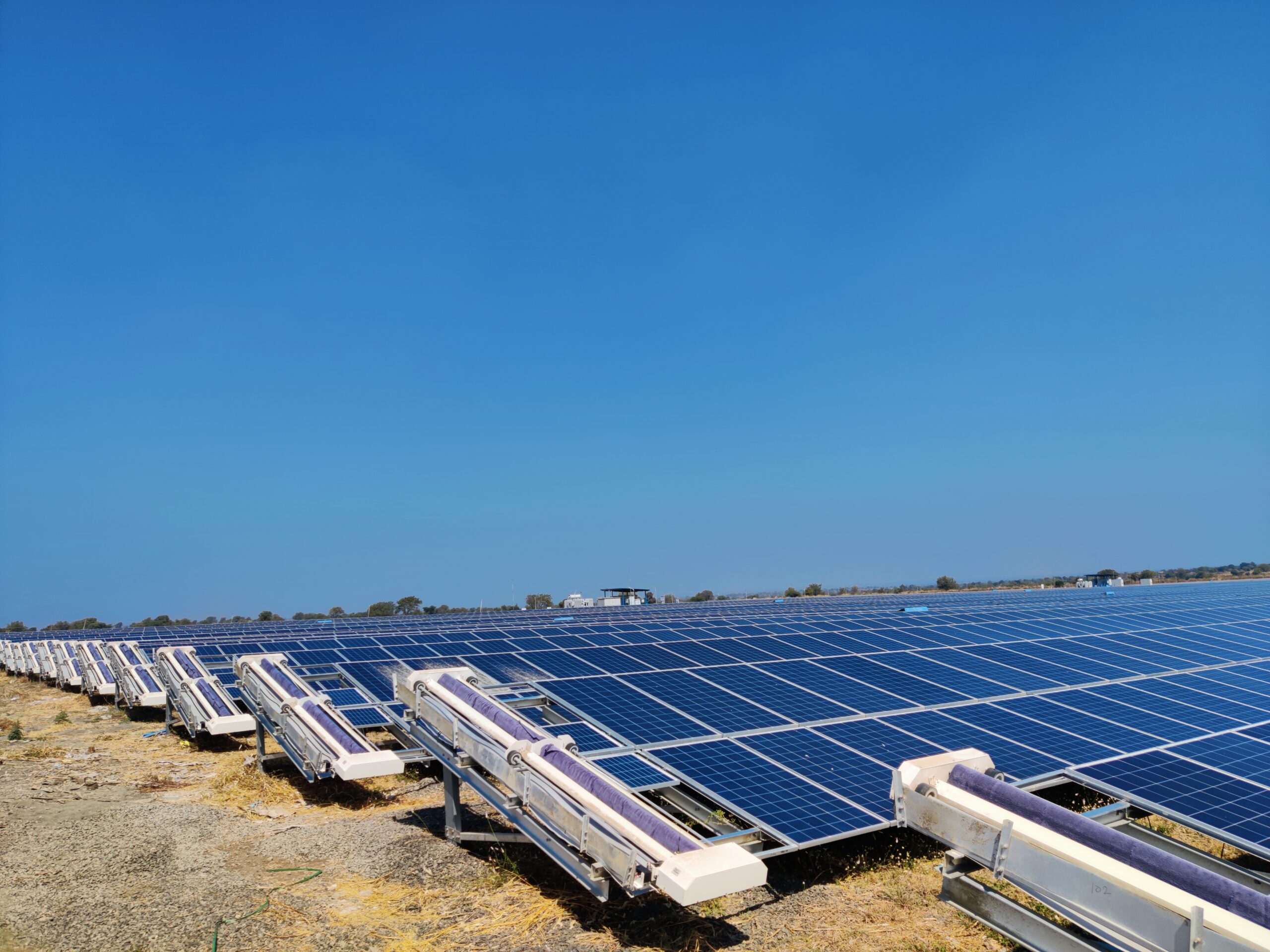Solar tracker deployment